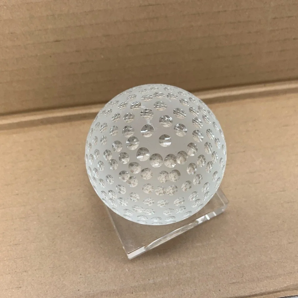 Reflections by Paragon‎ WCB Crystal Golf Ball Paperweight 3